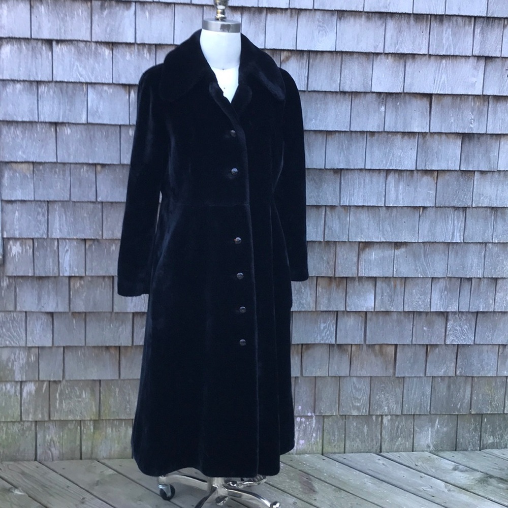 Vintage 1970’s Borgazia Faux Fur Coat by Fairmoor